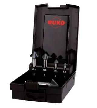 ULTIMATECUT 102891PRO Kegelsenker-Set 6.30 mm, 10.40 mm, 16.50 mm, 20.50 mm, 25 mm HSS Zylinderschaft 1 Set de Ruko – image du produit 1 sur 5