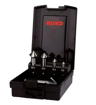 ULTIMATECUT 102891RO Kegelsenker-Set 6.30 mm, 10.40 mm, 16.50 mm, 20.50 mm, 25 mm HSS Zylinderschaft 1 Set de Ruko – image du produit 1 sur 5