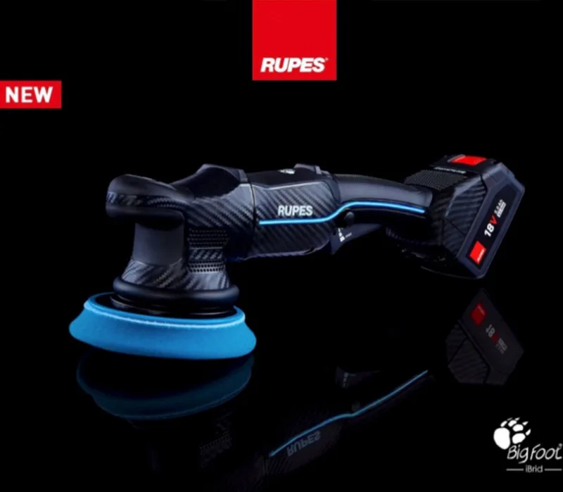 HLR15 iBrid Accu Polijstmachine 125mm - 18 Volt - BAS-set by Rupes – product image