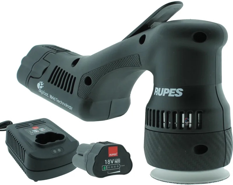 HLR75 Accu Polijstmachine Mini 75mm - STB-set van Rupes – productafbeelding