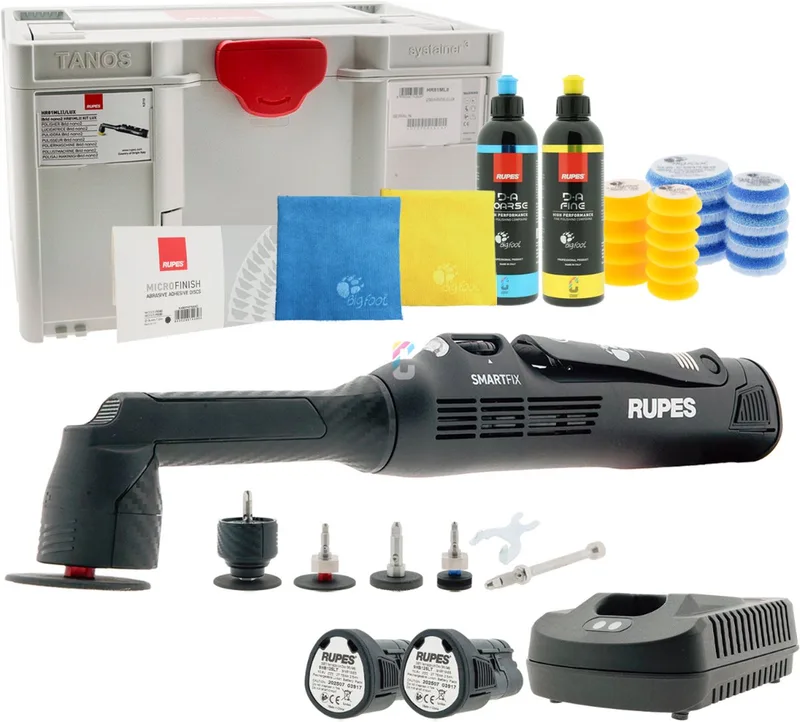 iBrid Nano 2 Polijstmachine op Accu - LUX set van Rupes – productafbeelding