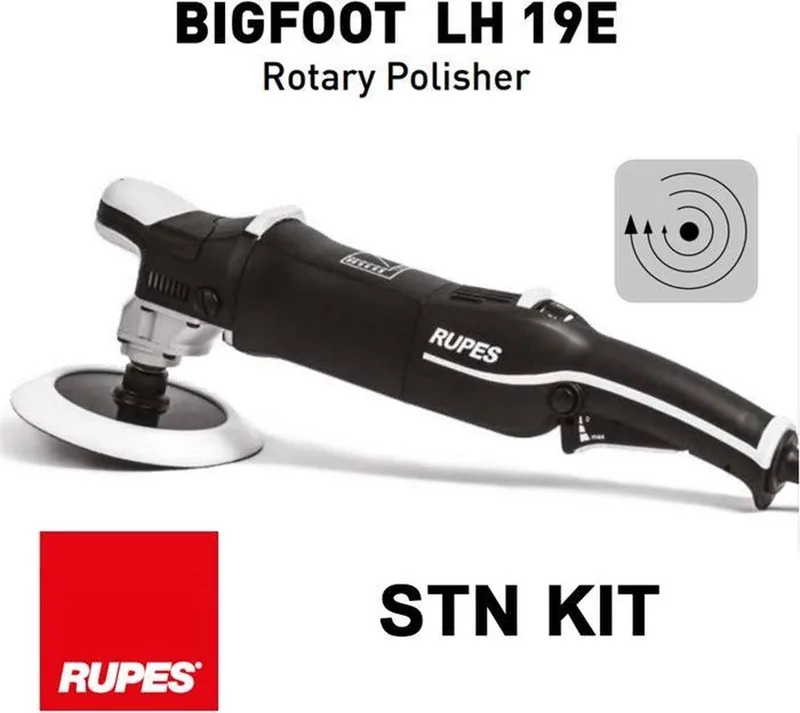 LH19E-STN BigFoot Roterende Polijstmachine 125mm - Standaard Kit von Rupes – Produktbild