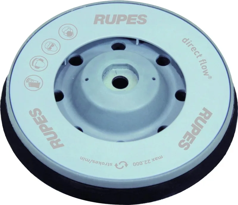 RUPES 125mm schuurpad voor RUPES Skorpio, ER en RH serie Schuurmachine - Vinyl - Hard - 8+8+1 (980.025N) de Rupes – image du produit