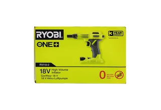 Akku-Handkompressor Ryobi RVI18-0 – 18V ONE+ Akku-Kompressor/Inflator (ohne Akku), 1-tlg. by Ryobi – product image 1 of 2