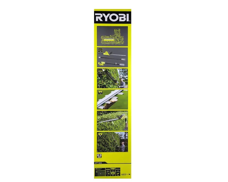 Akku-Heckenschere Ryobi OPT1845 - Akku-Heckenschere 18 V mit 50 cm Messerlänge im Set, (1 St) de Ryobi – image du produit 3 sur 3