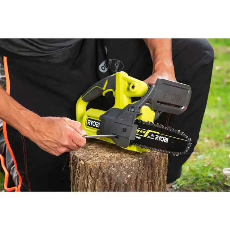 Compacte 18V ONE+ kettingzaag 20 cm van Ryobi – productafbeelding 6 van 6