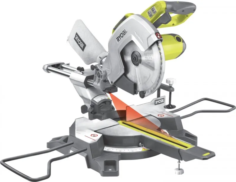 EMS305RG Compound Afkortzaag 2200W van Ryobi – productafbeelding