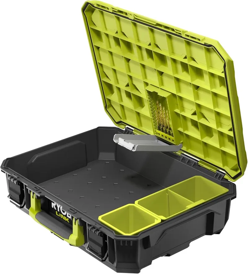 LINK Opbergbox RSL101 Gereedschapskist S (draagvermogen tot 22,7 kg, waterdicht volgens IP65) von Ryobi – Produktbild