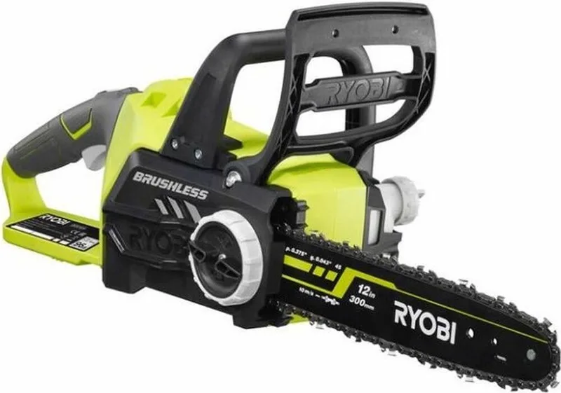 OCS1830 Accu Kettingzaag 18V Li-Ion accu - 30cm - koolborstelloos van Ryobi – productafbeelding 1 van 4