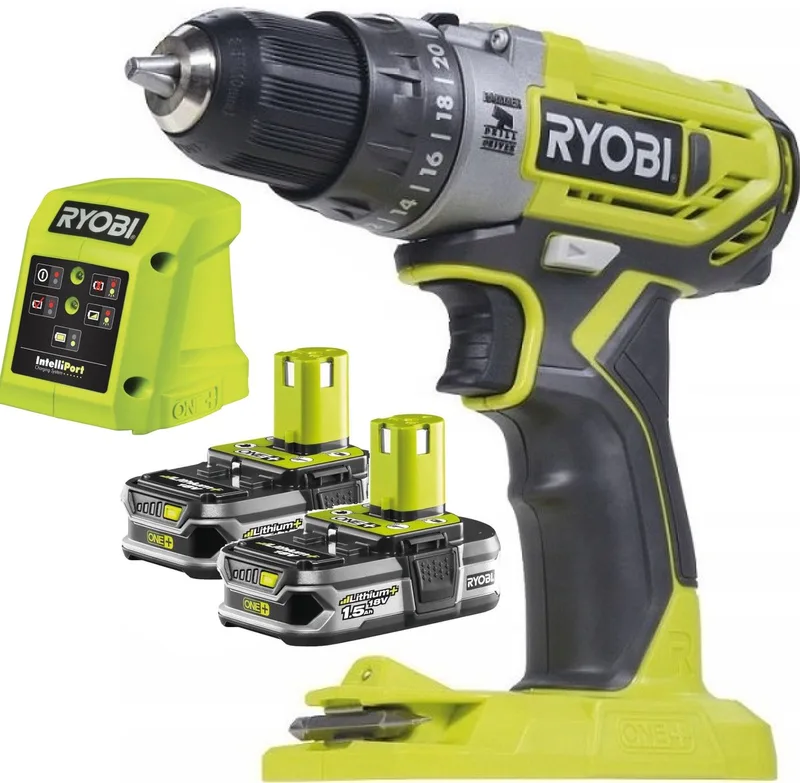 ONE+ Serie - Klopboormachine - 18V - 2 Snelheden - LED Verlichting de Ryobi – image du produit