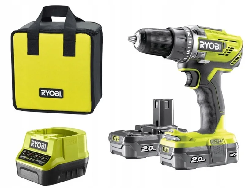R18DD2-220S - Accuboormachine - 18V - 40Nm - Inclusief Accu en Lader de Ryobi – image du produit