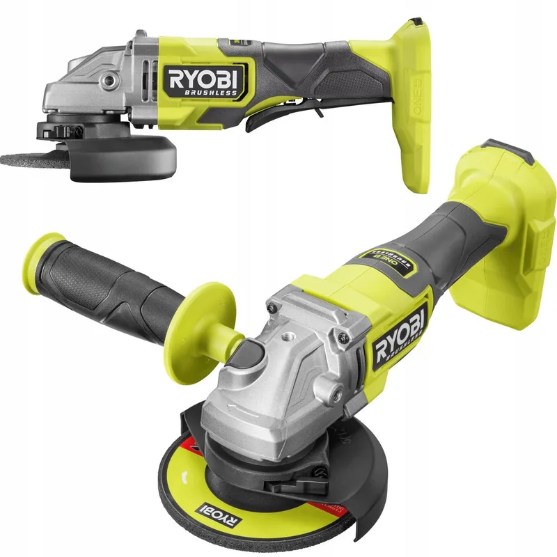 RAG18BL Serie - Haakse slijper - 18V - 125mm - Accu von Ryobi – Produktbild