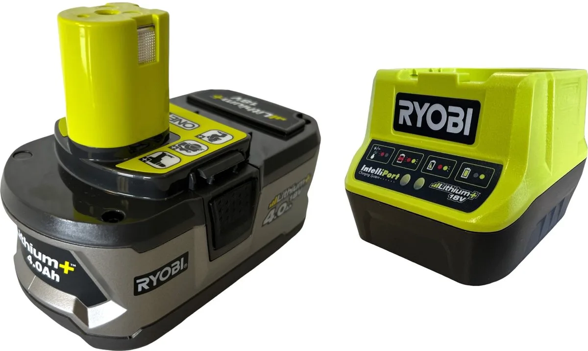 RC18120-140 18V Li-Ion accu Starterset (1x 4.0Ah accu) + lader - 5133003360 de Ryobi – image du produit