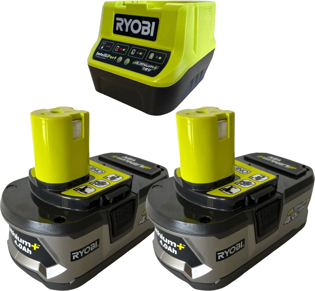 RC18120-240 18V Li-Ion accu Starterset (2x 4,0Ah accu) + lader - 5133003363 de Ryobi – image du produit