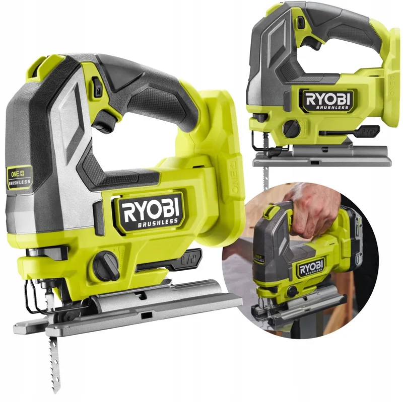 RJS18BL-0 Serie - Decoupeerzaag - 18V - Borstelloze Motor - LED-Verlichting von Ryobi – Produktbild