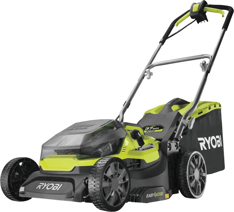 RY18LMH37A-250 18V Li-Ion accu grasmaaier set (2x 5.0Ah) - 37cm von Ryobi – Produktbild