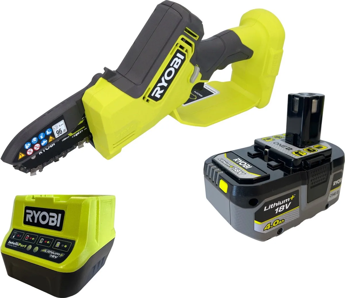RY18PSX10A accu takkenschaar 18 V 10 cm borstelloos + 1x accu 5,0 Ah + oplader de Ryobi – image du produit
