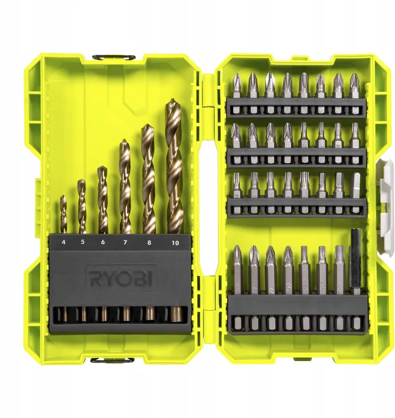 Ryobi 38-delige Bit- en Boorset in Handige Koffer van Ryobi – productafbeelding