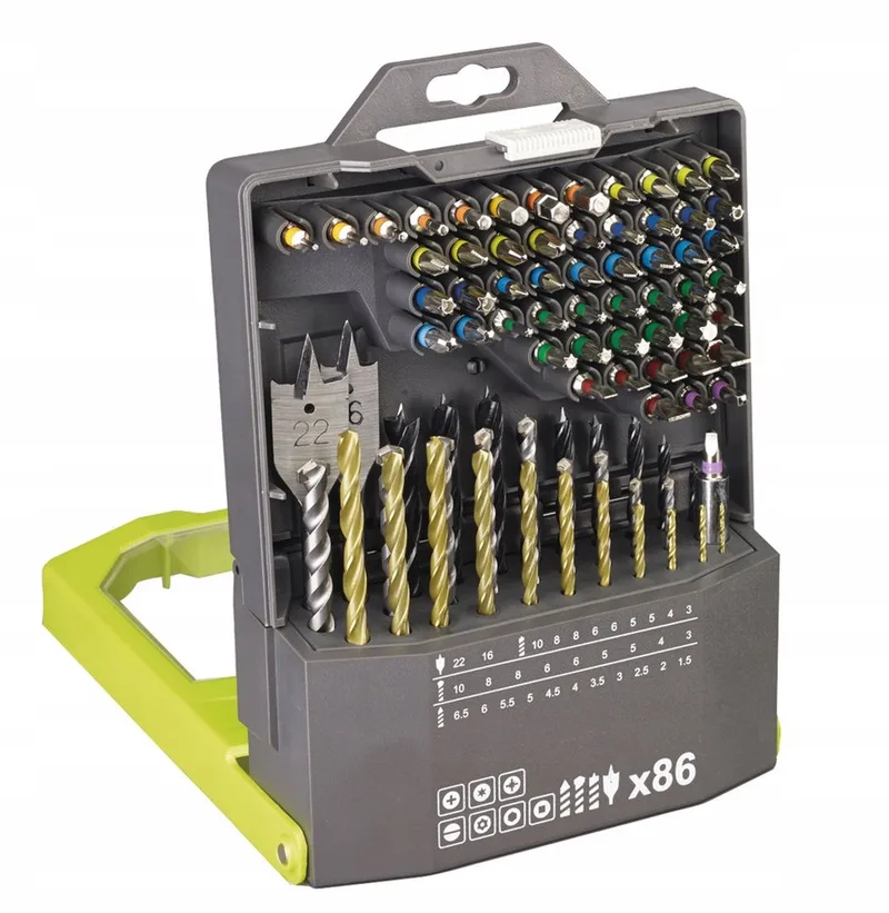Ryobi 86-delige boor- en bitset RAK86MIXC von Ryobi – Produktbild