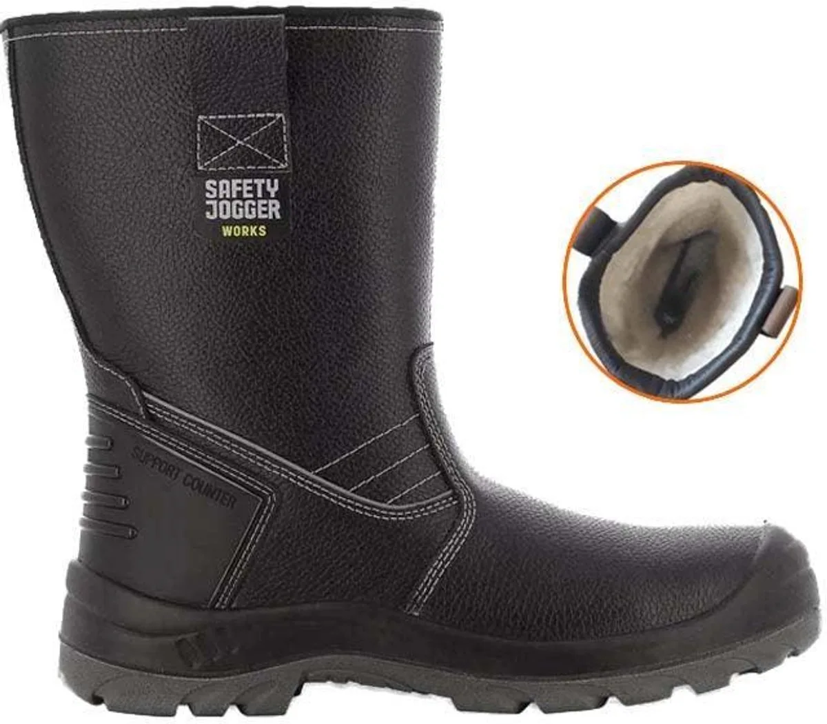 Bestboot S3 -SRC - CI pakket - Zwart de Safety Jogger, Noir, 41 – image du produit