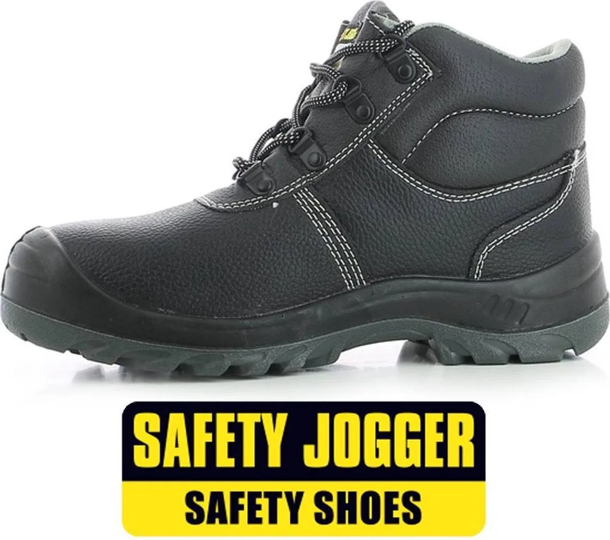 Bestboy Werkschoen - Hoog model - S3 von Safety Jogger, Schwarz, 48 – Produktbild