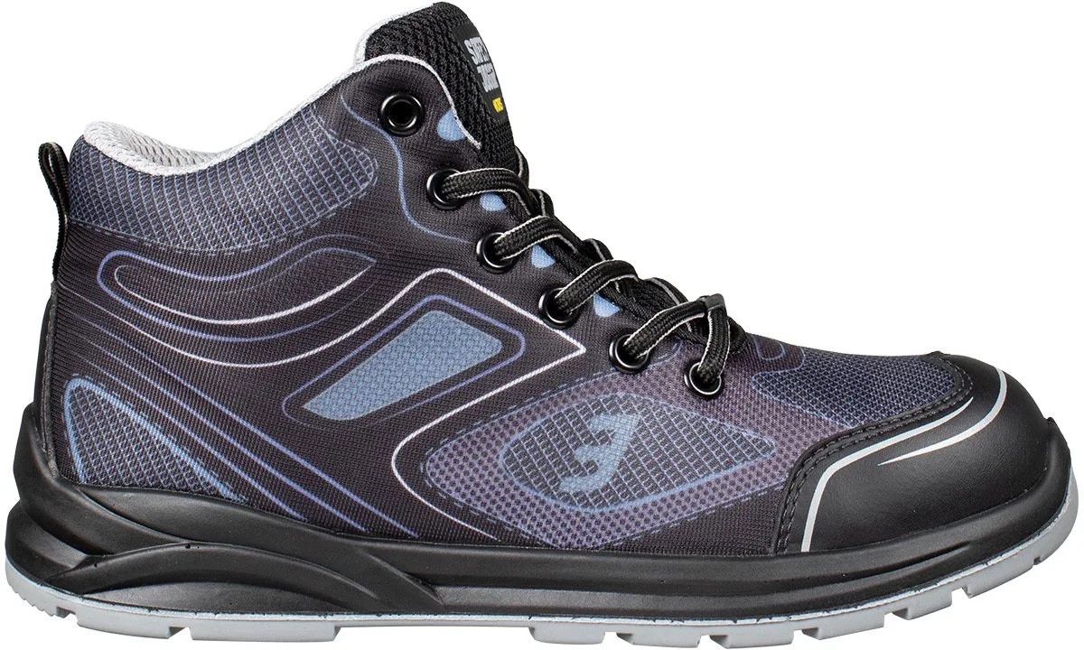 Cador S1P HOGE Veiligheidsschoen SlipvastSRC-ESD Grijs von Safety Jogger, Grau, 35 – Produktbild