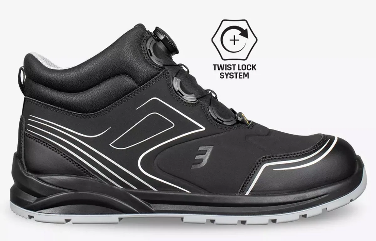 Cador S3 Halfhoog TLS van Safety Jogger, Zwart – productafbeelding