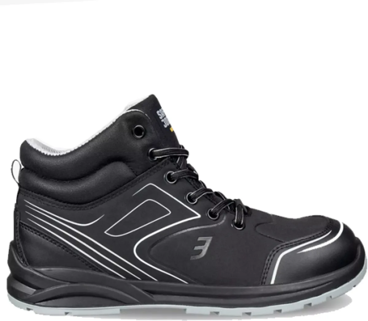Cador S3 HOGE Veiligheidsschoen SlipvastSRC-ESD-Waterproof Zwart de Safety Jogger, Noir, 43 – image du produit
