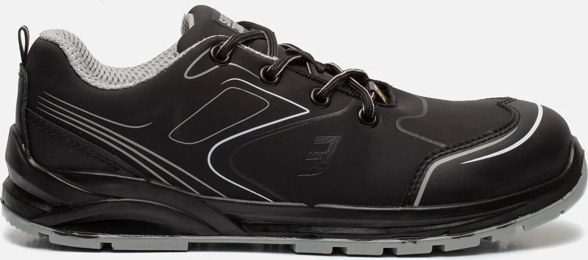 Cador S3 LAGE Veiligheidsschoen SlipvastSRC-ESD-Waterproof Zwart von Safety Jogger, Schwarz, 42 – Produktbild