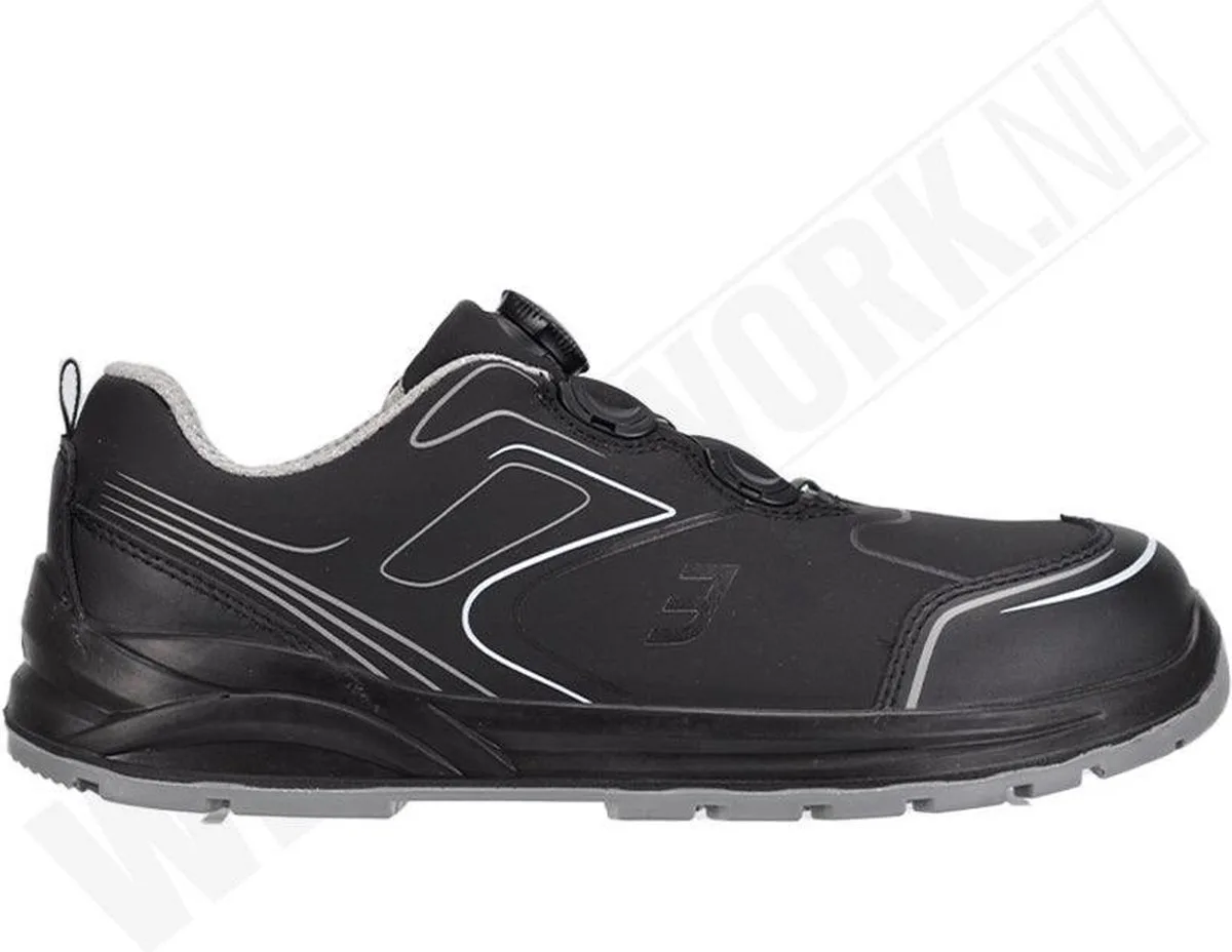 Cador S3 Low TLS Werkschoenen van Safety Jogger, Zwart – productafbeelding
