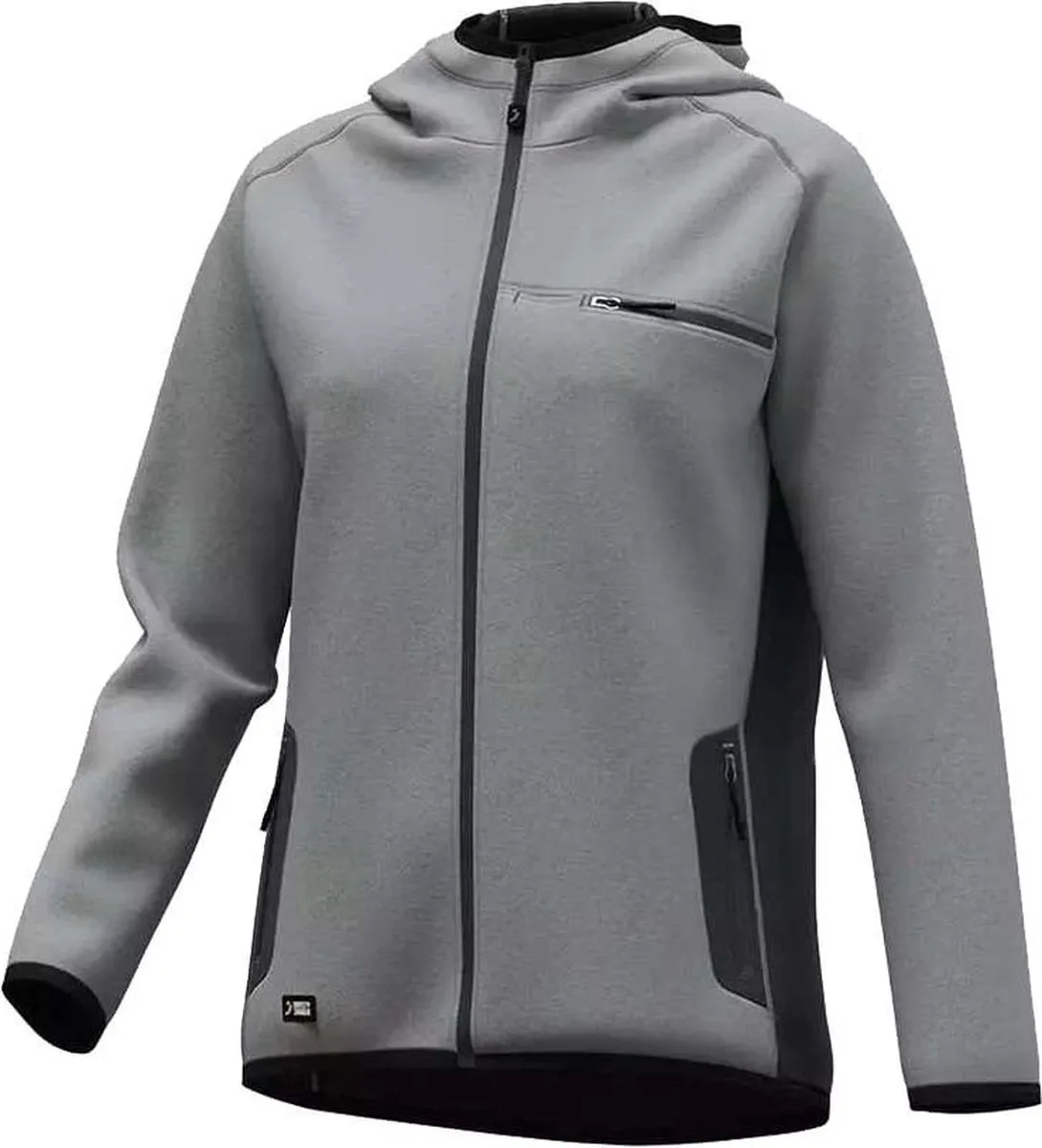 Dames vest met capuchon Oak Safety Jogger by Safety Jogger, Light grey – product image