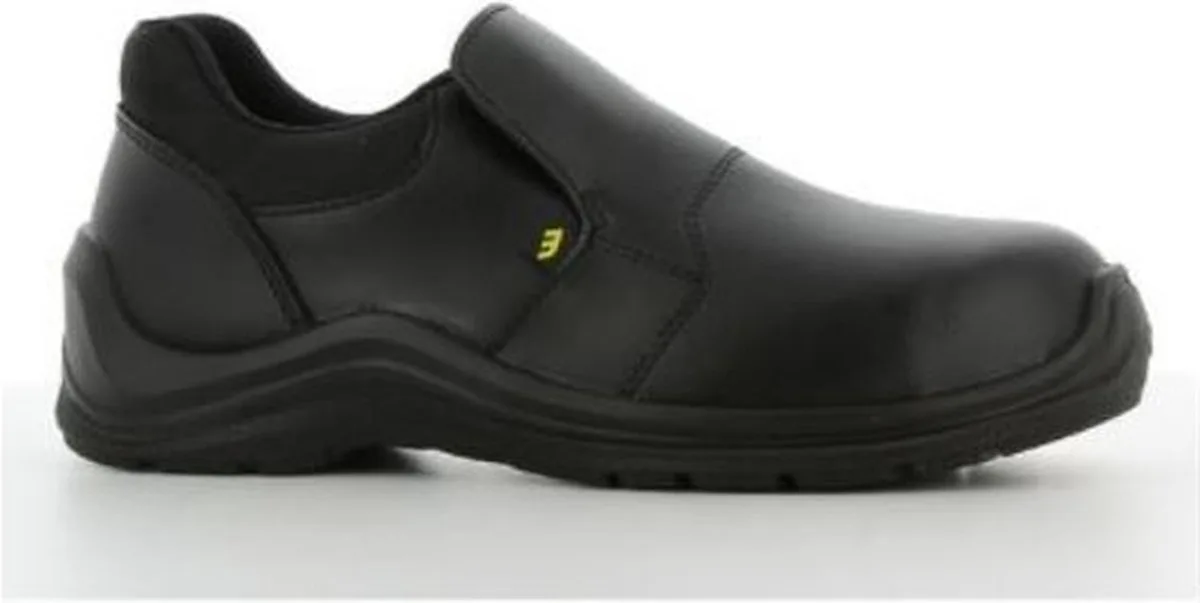 Dolce S3 Veterloos Slipvast SRC – Antistatisch - Waterproof, Zwart de Safety Jogger, Noir, 41 – image du produit