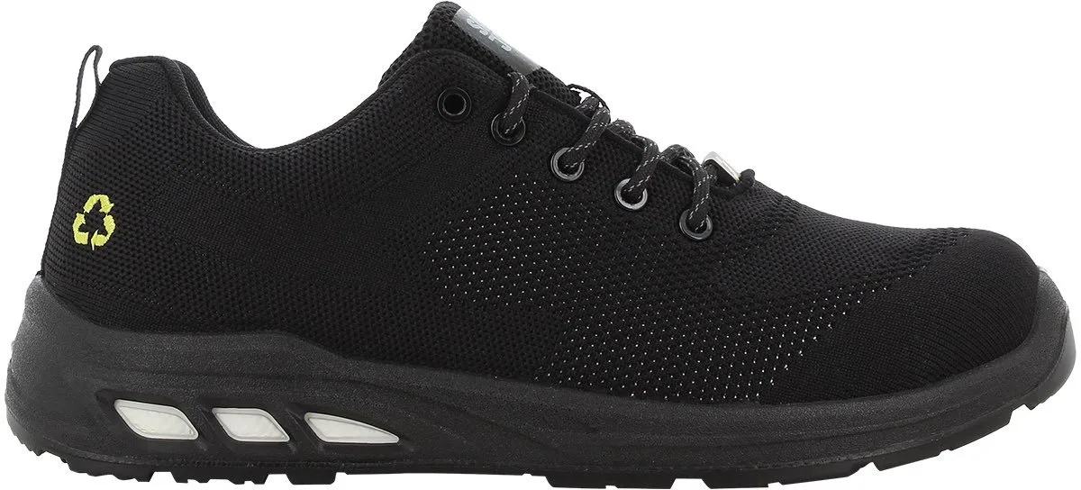 Ecofitz werkschoenen S1P Safety Jogger van Safety Jogger, Zwart – productafbeelding