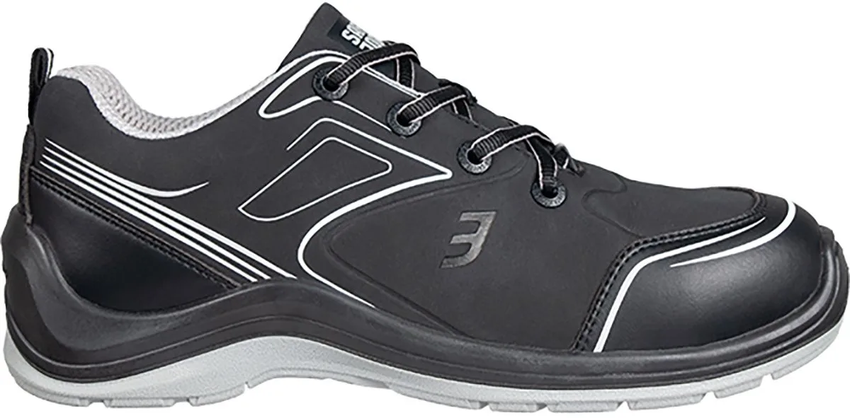 Flow S3 Laag Slipvast SRC – ESD - Waterproof, Zwart de Safety Jogger, Noir, 35 – image du produit