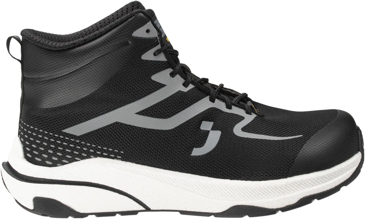 Freedom werkschoenen S1PS Safety Jogger hoog (extra breed) by Safety Jogger, Black, White – product image