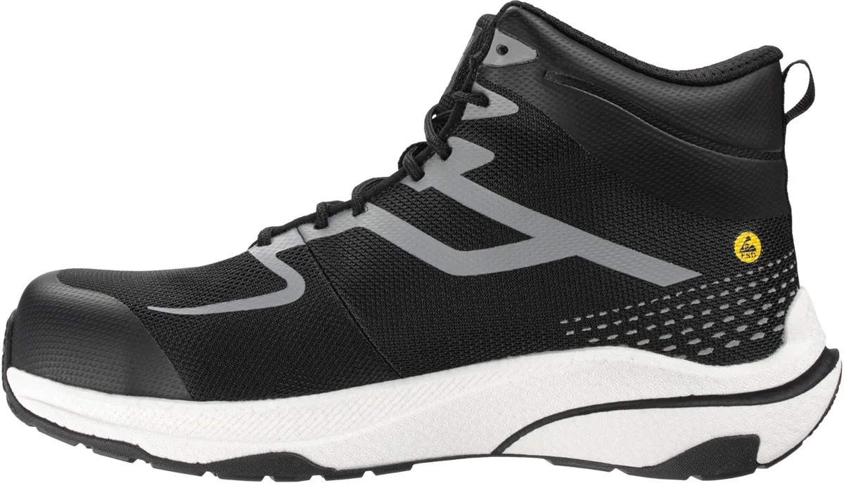 Freedom werkschoenen S1PS Safety Jogger hoog (extra breed) by Safety Jogger, Black, White – product image