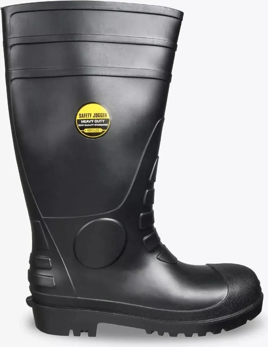 Hercules S5 PVC laars - Zwart van Safety Jogger, Zwart, 44 – productafbeelding