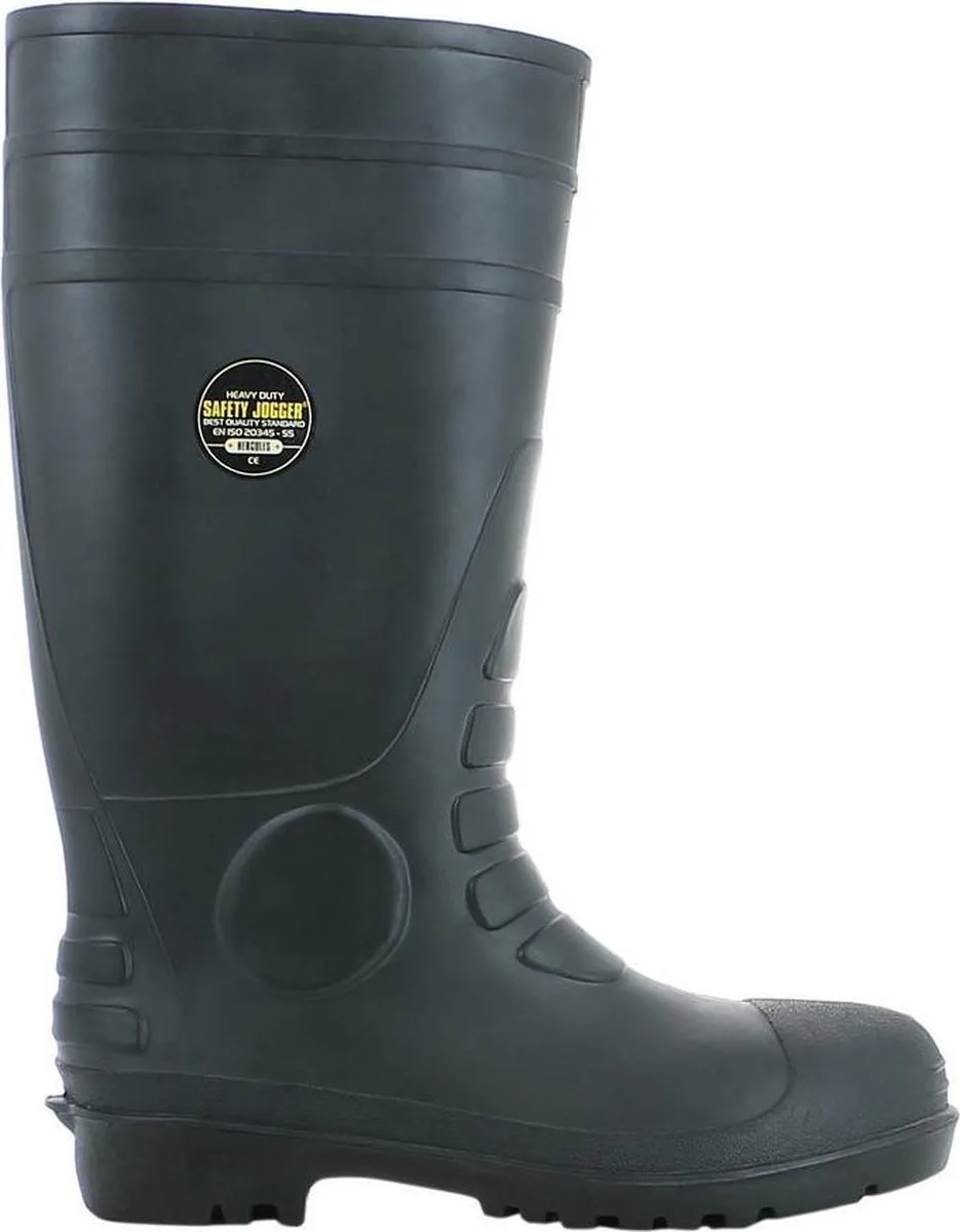 Herculus S5 PVC laars WR - SRA - Zwart von Safety Jogger, Schwarz, 36 – Produktbild