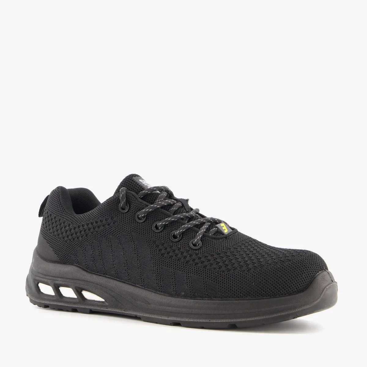 heren werkschoenen Fitz S1P - Zwart - Uitneembare zool fra Safety Jogger, Sort, 42 – produktbillede