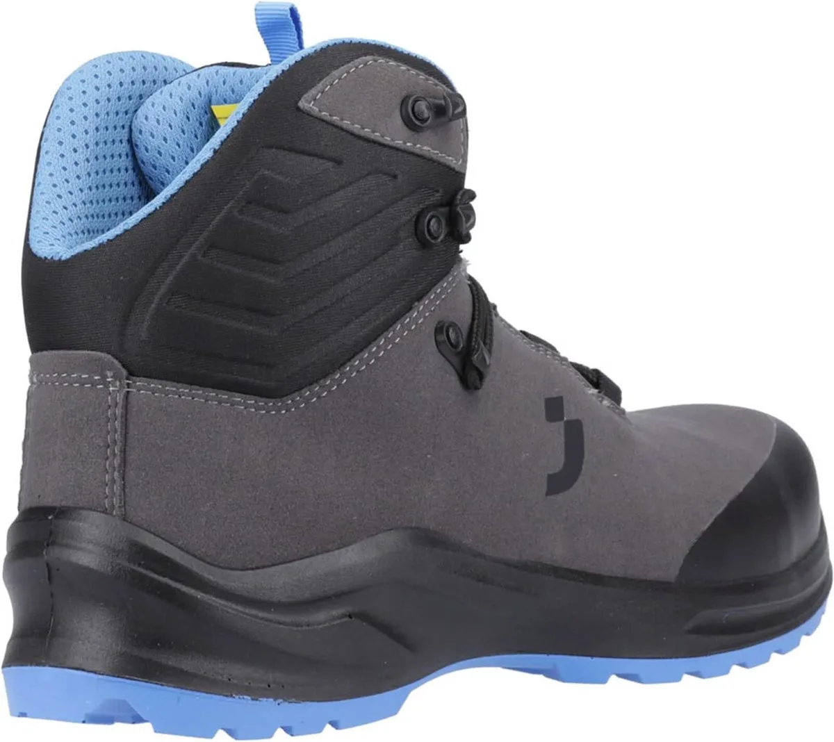 Modulo S3S Mid Grey Blue Werkschoenen van Safety Jogger, Grijs, Blauw – productafbeelding