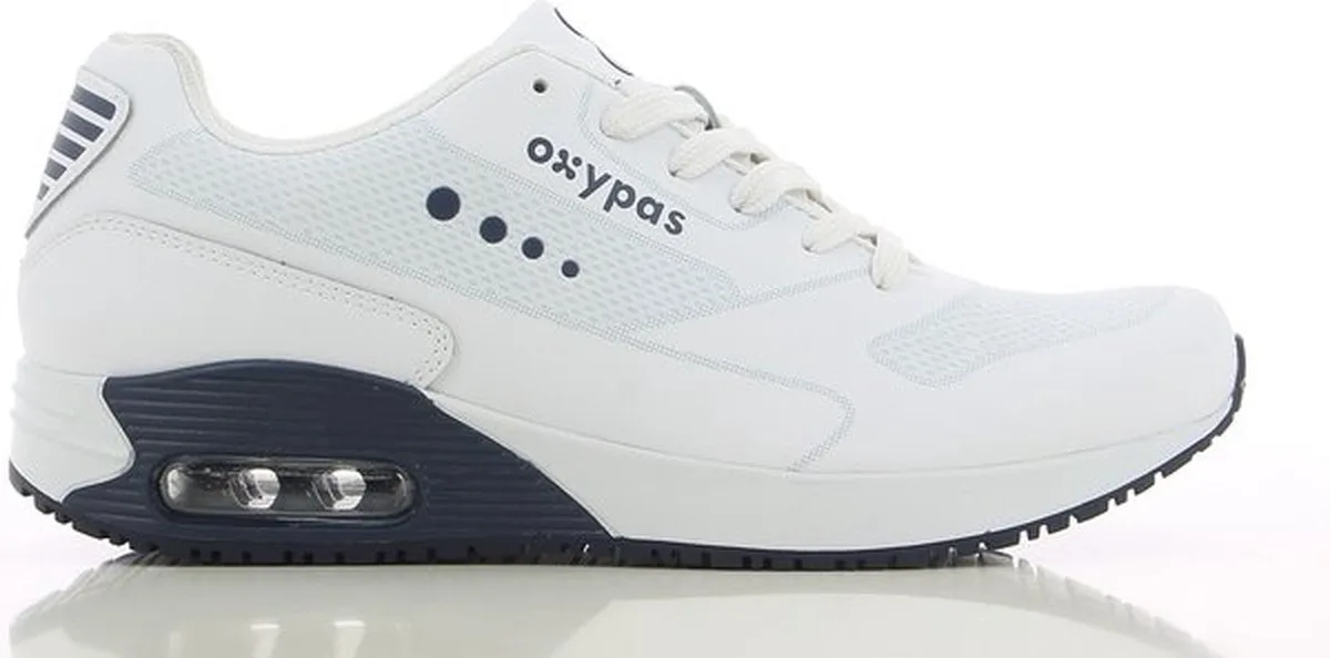 Oxypas - Justin - Medische schoenen - Medische Klomp - Antislip - SRC - Donkerblauw de Safety Jogger, Marineblauw, 44 – image du produit
