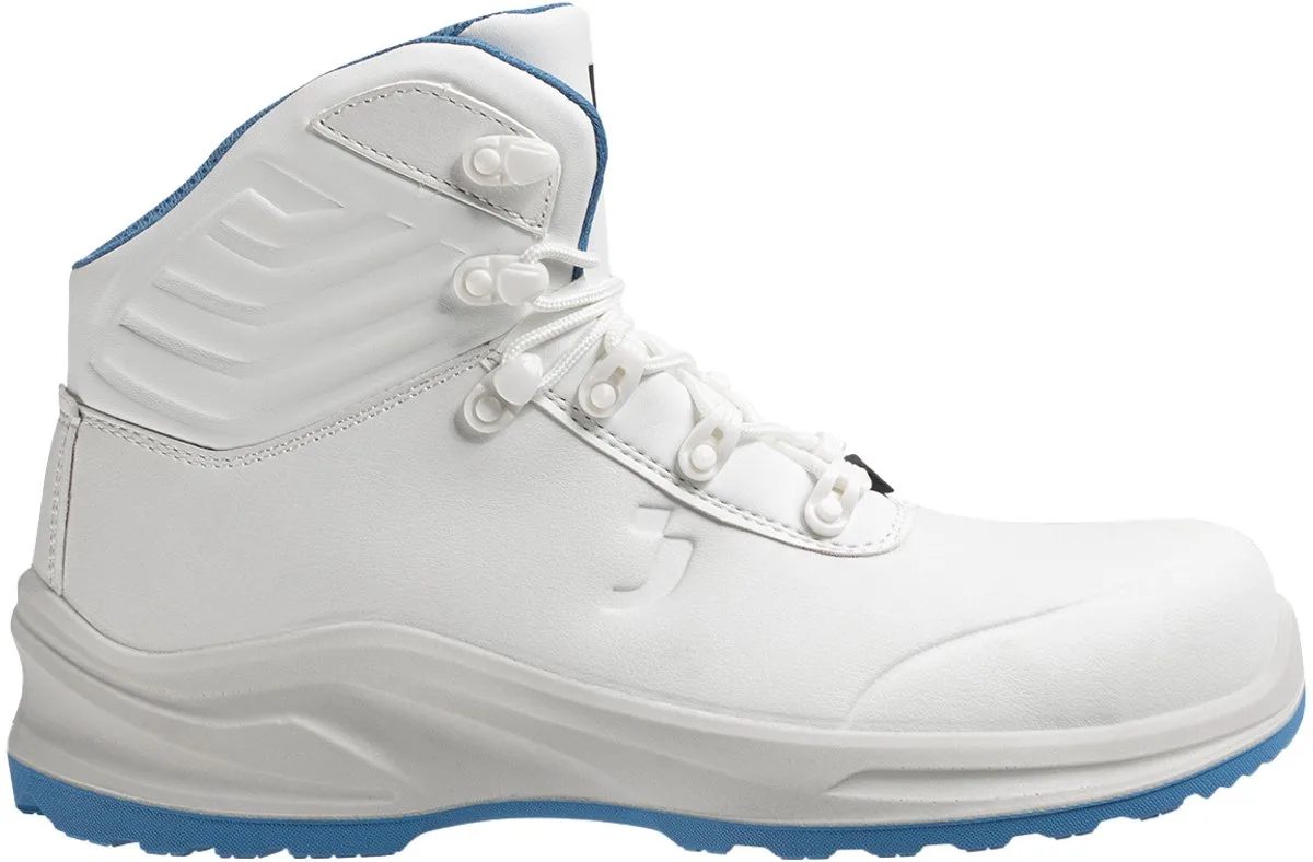 werkschoenen Modulo Pure Hoog S3S by Safety Jogger, White, Blue – product image