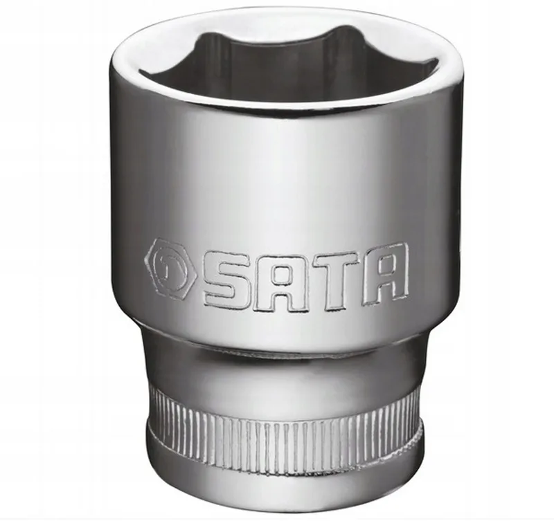 dopsleutel 1/2" metrisch 13 mm - hoogwaardig chroom-vanadiumstaal von Sata – Produktbild