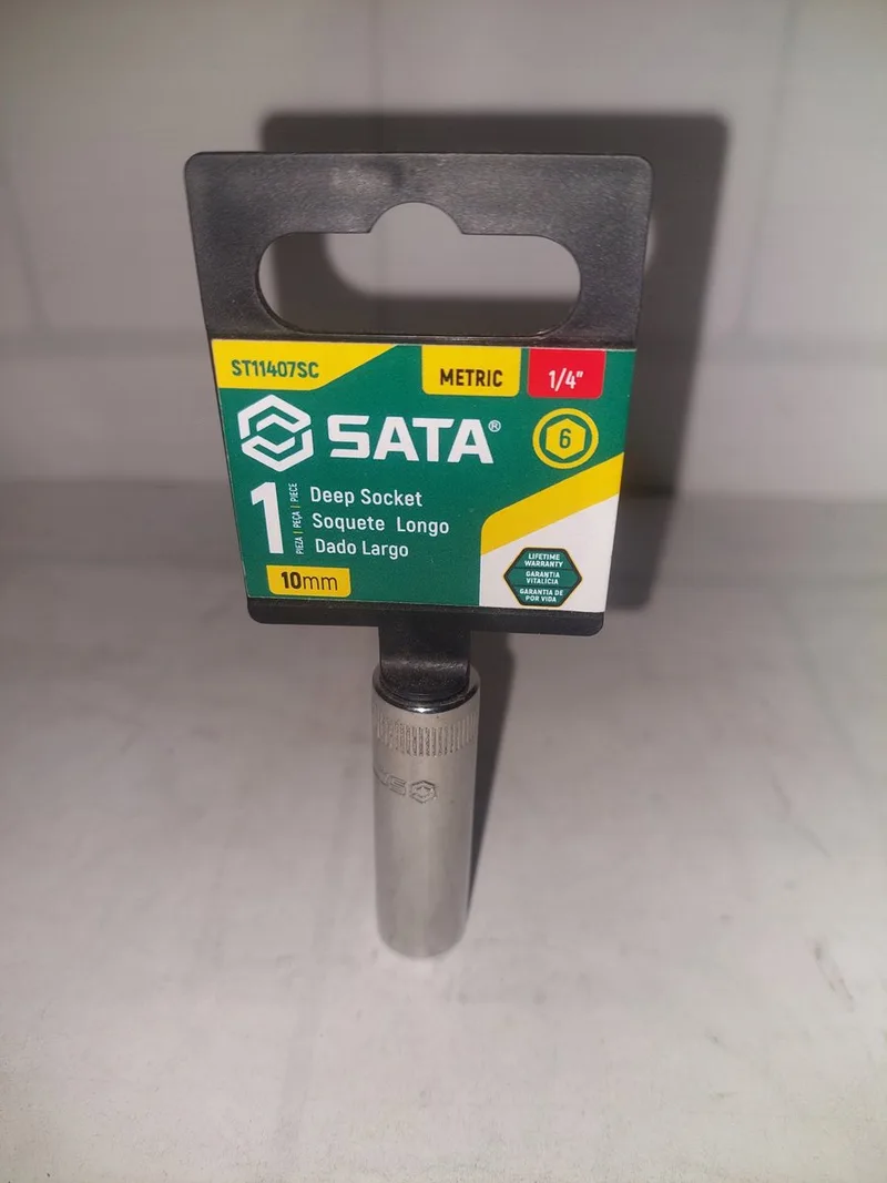 Dopsleutel 1/4" 10mm Lang de Sata – image du produit