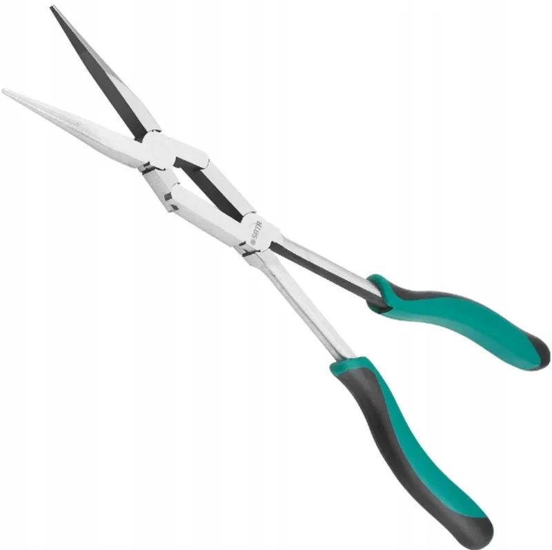Rechte 13-1/2" Dubbele X Tang met Scharnier de Sata, Noir – image du produit