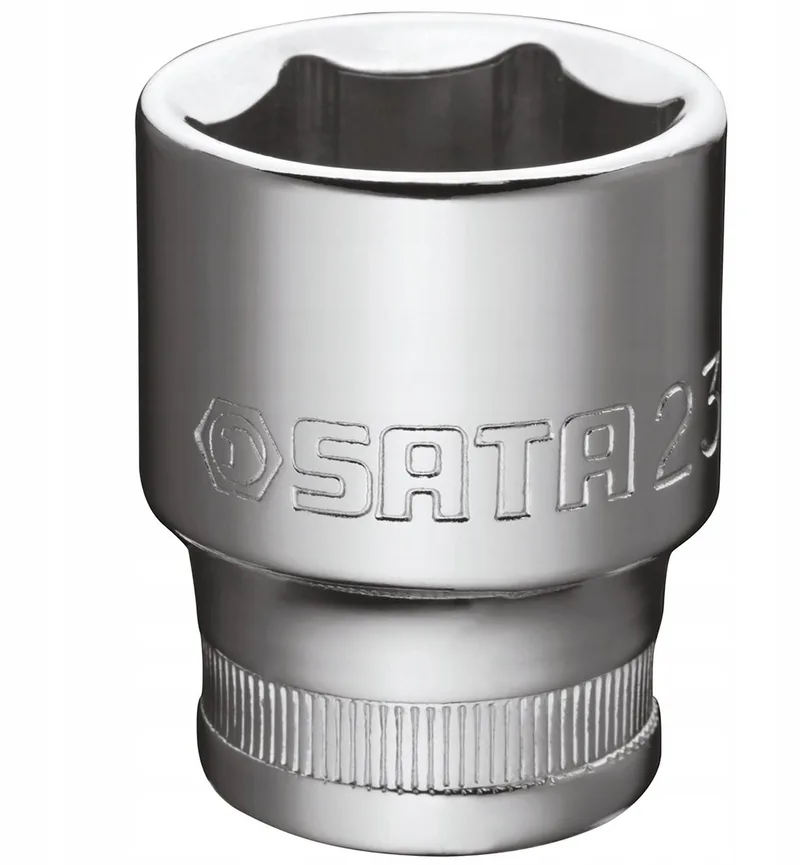 SATA 1/2" Dopsleutel 23mm - Chroom-Vanadium Staal fra Sata – produktbillede