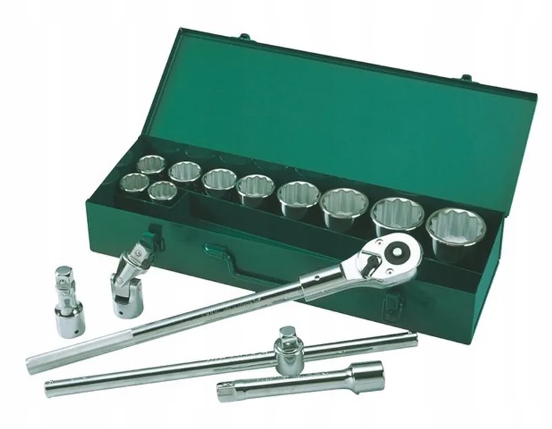 SATA 15-delige 3/4" dopsleutelset in metalen koffer by Sata – product image