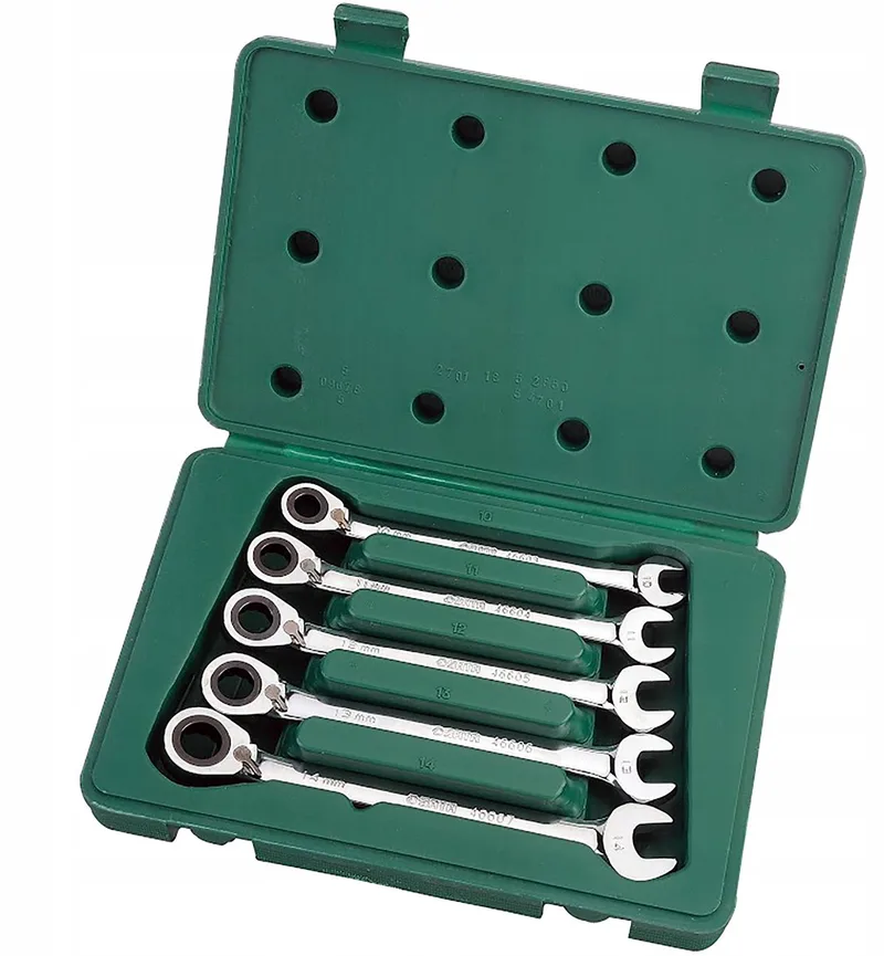 SATA 5-delige Ratel-ringsleutelset met omkeerfunctie by Sata – product image