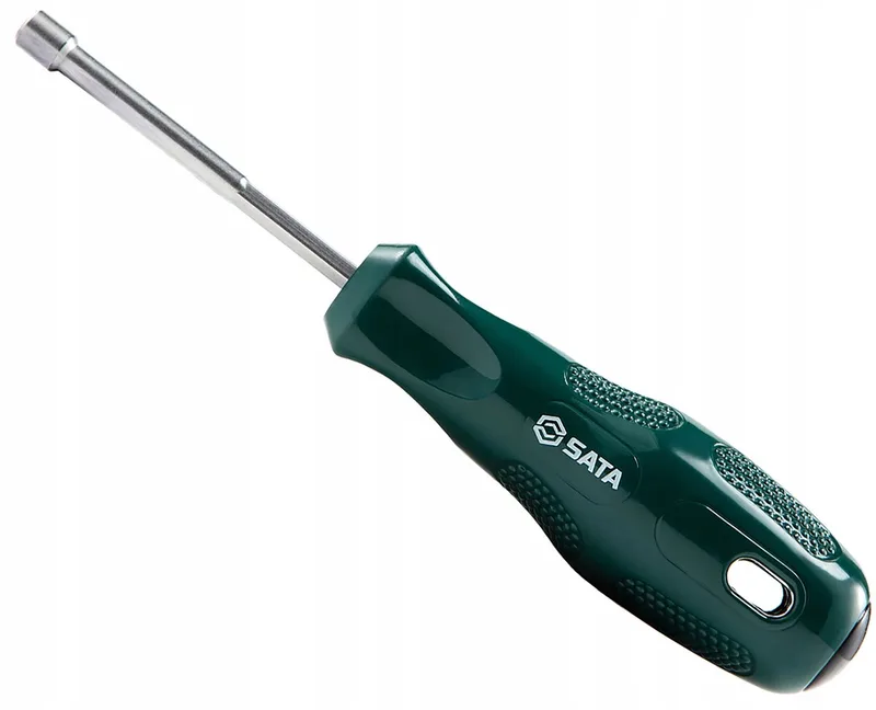 Schroevendraaier met Dop 10 x 75mm - Duurzaam & Ergonomisch by Sata, Green – product image