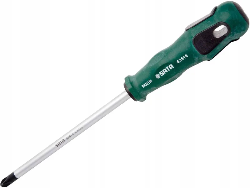 Schroevendraaier PH0 x 200mm - Magnetische Punt by Sata – product image